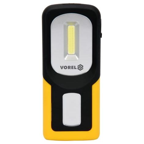 LÁMPARA DE TALLER VOREL COB LED 3W BATERÍA (1/2)