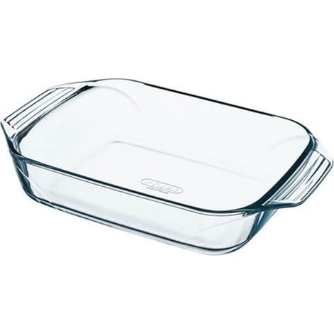 Pyrex Optimum 28cm Rectangular Roaster (1/3)