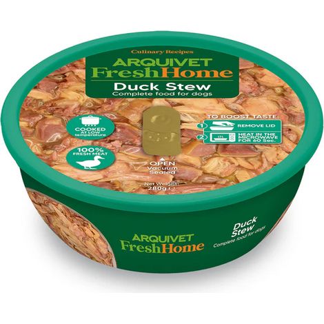 Umido Cane - Stufato Anatra 280 gr Arquivet Fresh