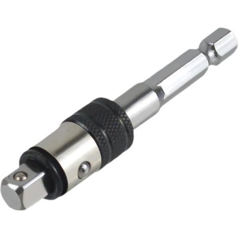 1/4" Hexagonal Drill Adapter in Chrome Vanadium Steel. Easy Installation Accessories. Replacement Parts. Extension (1/5)