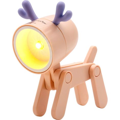 RealPower LED-Tier Taschenlampe Pink deer (1/3)