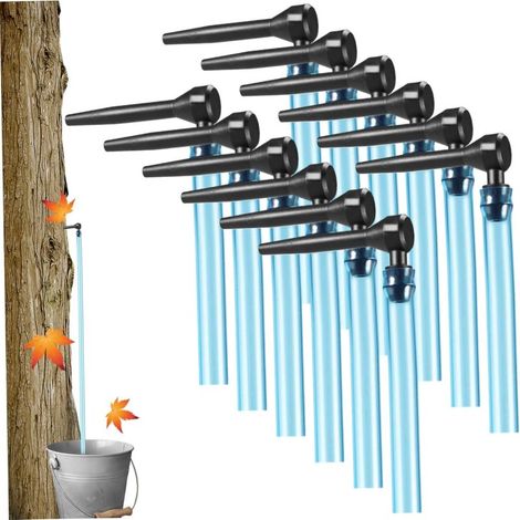 Kit de 12 piezas para extraer jarabe de arce + tubo de 61 cm, apto para la recolección de savia de grado alimenticio, talla L, antideslizante.