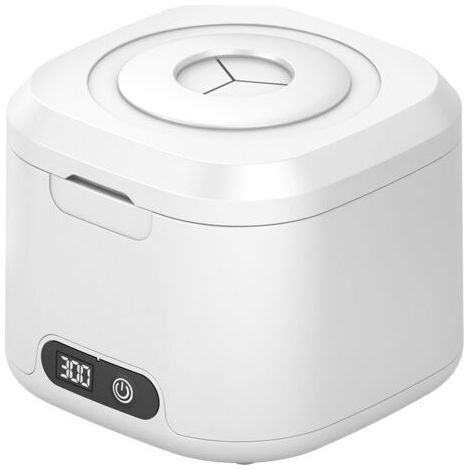 Nettoyeur à ultrasons 340 ml – Fréquence 45000 Hz – 5 lampes UV-C pour prothèses dentaires, gouttières, bijoux – Nettoyage en profondeur - 45000Hz (1/5)