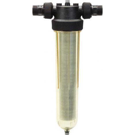 Cintropur – Filtre anti boue 1"1/4 – Filtration 25 microns – Débit 6,5 m3/h – Installation facile pour eau potable