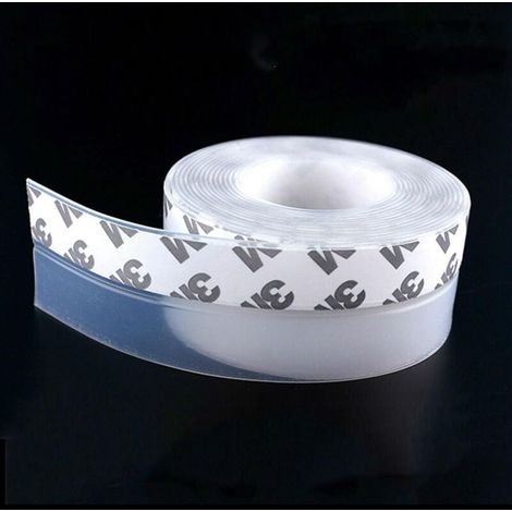 Dichtungen für Fenster, für Türunterseiten, Silikonband, für Glasdichtungen, 5 Meter lang, 35 mm breit (1/5)