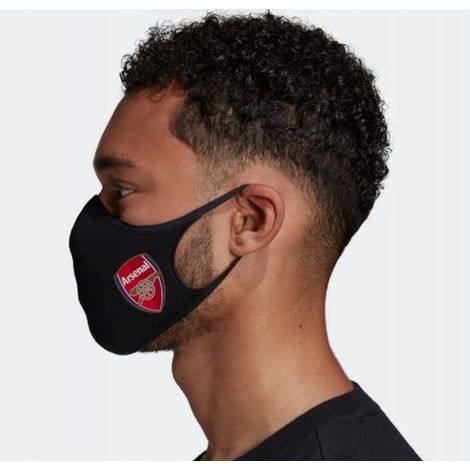 Adidas Masken 3er-Pack schwarz Arsenal M/L 2A6G4A (1/4)