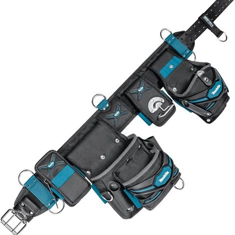 Makita Special Edition Toolbelt 2 Pouch Holster Tool Belt Set and Hammer Holder (1/3)