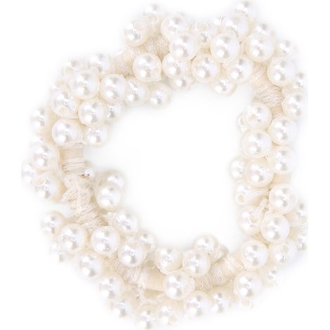 Barrettes à perles élégantes pour cheveux, accessoires de coiffure pour femmes et filles, attaches pour queue de cheval (1/5)