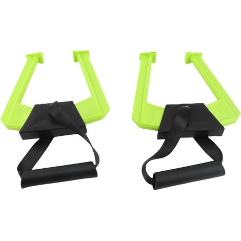 Barre Traction Porte Cadre Portable Double Poignée – Forte Charge Porte Équipement Maison Gym (1/5)