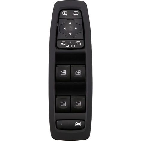 Interrupteur principal vitre électrique Renault Kadjar 2015-2022 – Installation facile – Finition noire en plastique durable (1/5)