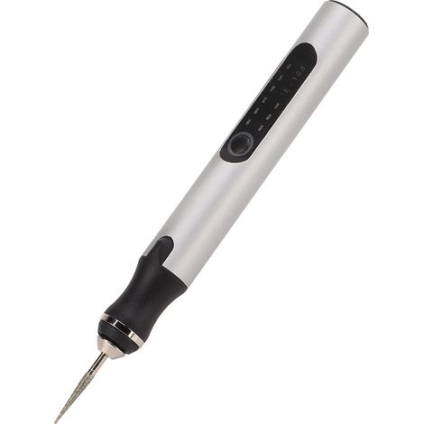 Elektrischer Gravierstift mit 3 einstellbaren Geschwindigkeiten, kabellos, wiederaufladbar, tragbar, Mini-Gravierwerkzeug, Graviermeißel (1/5)