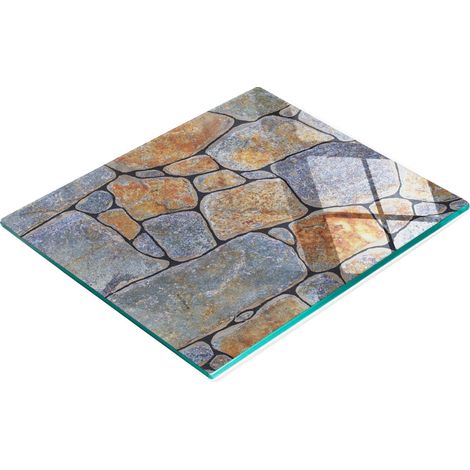 Tagliere da cucina decorativo in vetro temperato 60x52 cm (1/5)