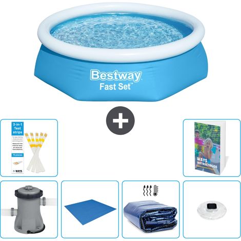 Bestway Fast Set Rund - 244x61 cm - 7-teilig  S272 (1/5)