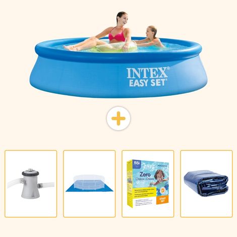 Intex Piscine Easy Set Ronde - 244x61 cm - 5-pièces  S245 (1/5)