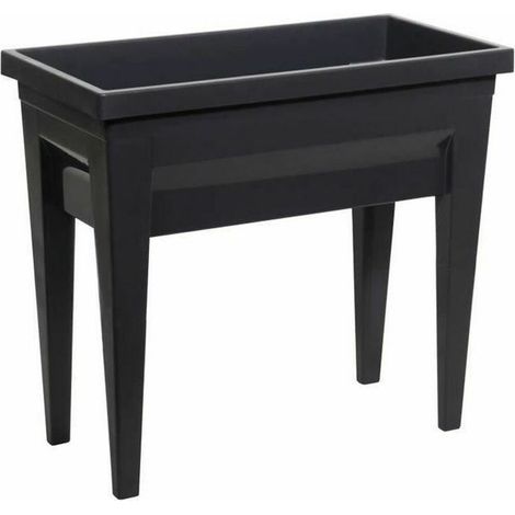 Espacio de Huerto Sin Invernadero Vegetal L x An x Al 76 x 38,5 x 68 cm Gris Antracita - Eda