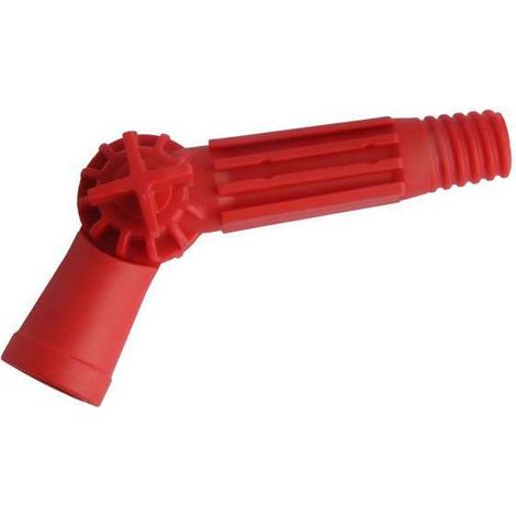 SNODO IN PLAST ROSSO PORTAPENN E RULLI