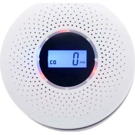 Détecteur de Fumée et de Monoxyde de Carbone 2 en 1 - Protection Incendie et Sécurité contre le CO (1/4)