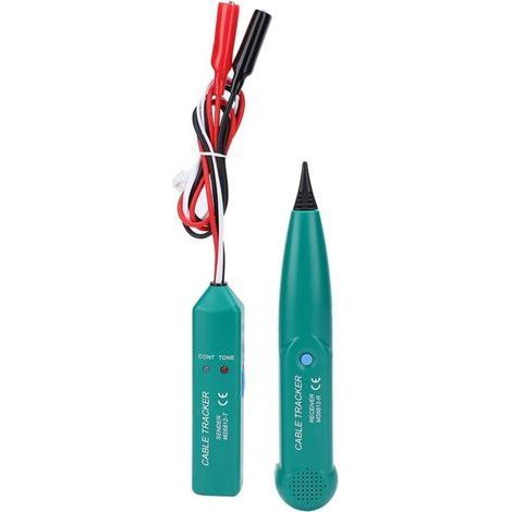 Electrical Cable Tracer, Electrical Cable Detector, MS6812 Cable Tracer, Multifunctional Circuit Testers, Telephone Cable Tester for Line Finding (1/4)