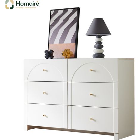 Flur- Garderobenschrank weiß aus Polyester 120 x 40 x 82 cm HOMAIRE (1/5)