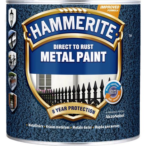 Hammerite Hammered Grey Rostschutzfarbe 5L grau geschmiedet