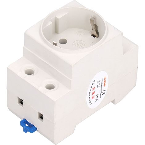 Europäische Standard-DIN-Schienensteckdose AC250V 10-16A (1/5)