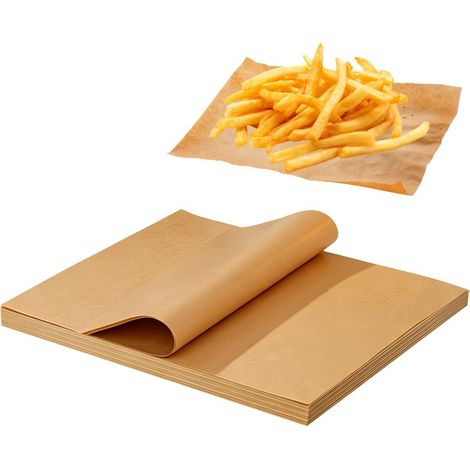 120 Feuilles Papier Cuisson Prédécoupé Antiadhésif, 30x20cm (1/5)