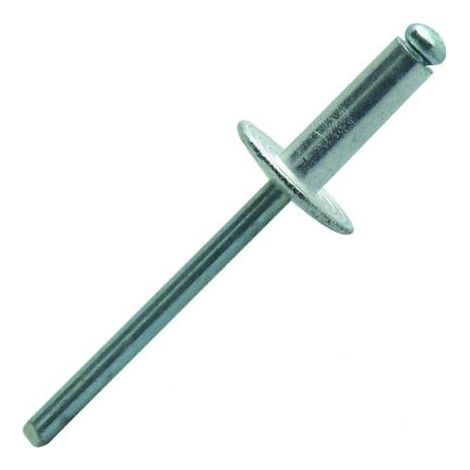Fischer Darex – Rivets aveugles 4.8x16 mm – 25 pièces en aluminium/acier – Fixation pour surfaces métalliques – Applications variées (1/2)