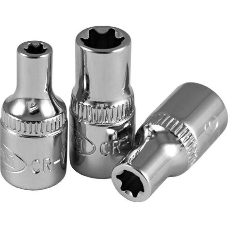 Chiave a bussola jbm e6 torx 1/4 pollice cromo