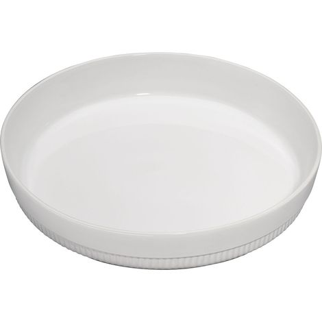 Fuente apta para horno, cerámica, 1,7 l, diámetro 28 cm, blanco chalet / Primavera (1/3)