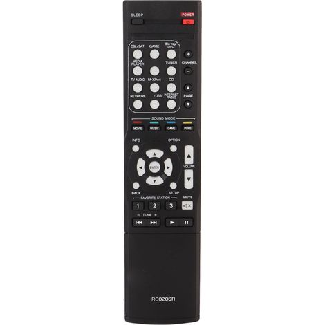 RC020SR Ersatzfernbedienung, langlebig und praktisch, für MARANTZ NR1403, NR1504, NR1505 und NR1502 Audio-Video-Verstärker. (1/5)