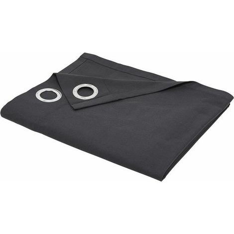 Tenda a occhielli - 140X240 - Fumo - TODAY Essential - 356503 (1/3)