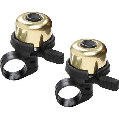 Sonnettes en laiton pour vélo, lot de 4 (1/5)
