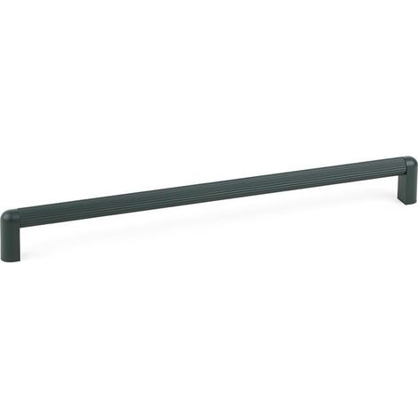 tirador de mueble asa barra riss mini. aluminio. sin tornillería visible - viefe acabado blanco mate dist. agujero dist. acabado verde dist. agujero dist. 320mm.
