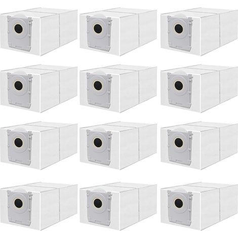 12 Aktivkohle Staubbeutel passend für ECOVACS T50 Pro Omni T50 Max Pro X8 X9 Pro (1/4)