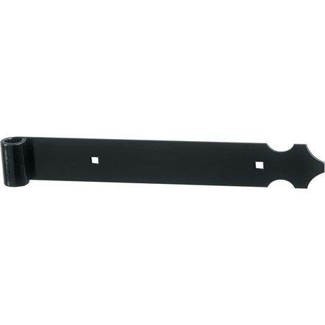 Contre penture aluminium noir longueur 515mm - TORBEL - 11PAC5J