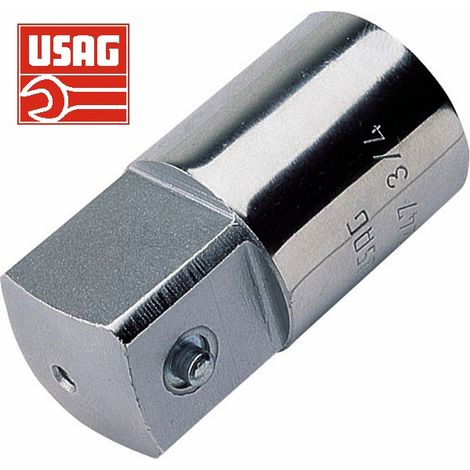 AUMENTATORE RIDUZIONE PER CHIAVI A BUSSOLA BUSSOLE DA 1/4 3/8 1/2 3/4 USAG 247 - 1/2 FEMMINA, 3/4 MASCHIO