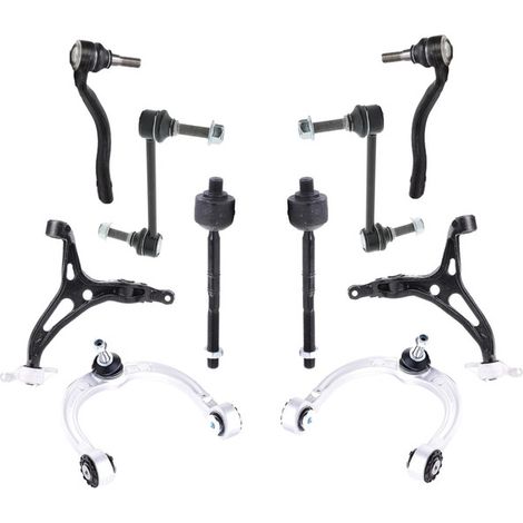 KIT BRACCIO OSCILLANTE 10 PEZZI COMPATIBILE CON MERCEDES-BENZ CLASSE CLASSE M (W164) ML / Kit Sospensione Completo OE/OEM / Bracci Oscillanti + Testine Sterzo / Sostituzione Diretta OEM