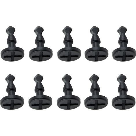 95557271000 Packung mit 10 Schraubclips für die Motorraumverkleidung Porsche Cayenne 2003-2006 2008-2010
