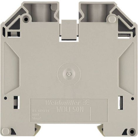 Weidmüller 1820840000-1 Morsetto passante componibile A vite Beige scuro 1 pz.