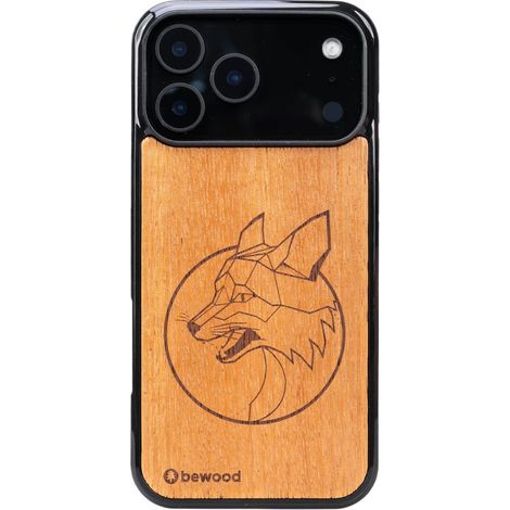 Funda de madera Bewood para iPhone 17 Pro Max LIS merbau (1/5)