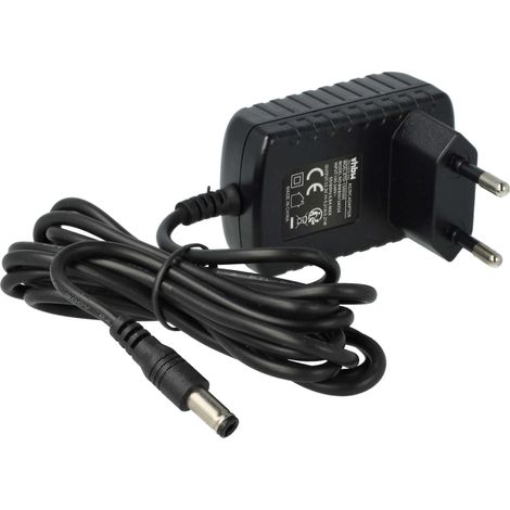 Bloc d'alimentation compatible avec l'outil Black & Decker EPC12 12B, outil électroportatif - 150 cm Noir-1-Noir (1/4)