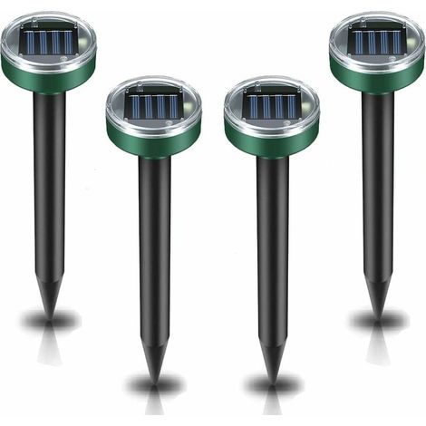 Professionnel Répulsifs Solaires Anti-Taupes,Répulsif Contre Les Taupes, Répulsif Contre Les campagnols, Répulsif à ultrasons,Répulsif Solaire Contre Les Taupes (1/5)