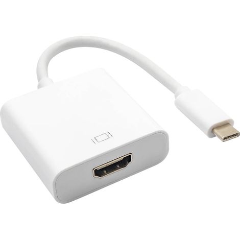 Adaptateur Akyga AK-AD-53 USB C 3.1 vers HDMI 4K pour MacBook avec câble de 15 cm