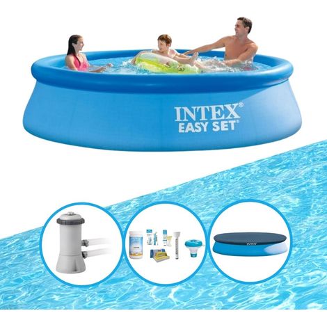 Intex Piscine Easy Set Ronde - 366x76 cm - 4-pièces  S22412 (1/5)