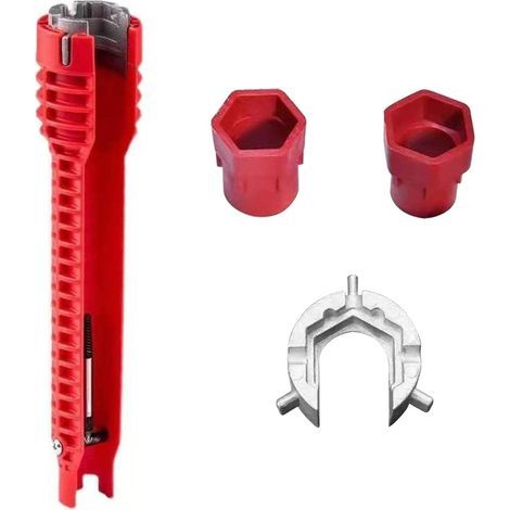 Laoa – Wasserhahnschlüssel – Robustes und ergonomisches Design – Effizientes Festziehen für Küchen- und Badezimmerarmaturen (1/5)
