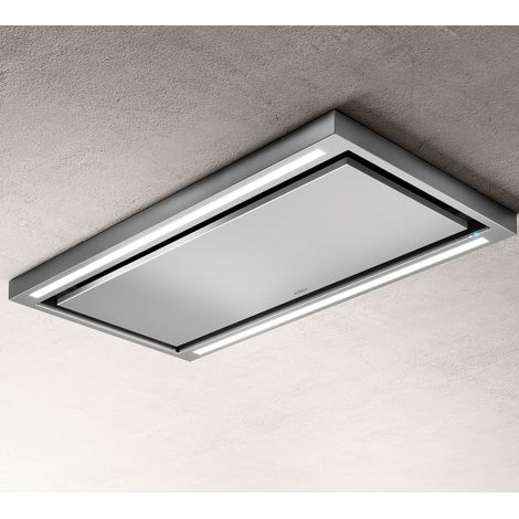 Elica CLOUD SEVEN IX/A/90. Potenza massima di estrazione: 460 m³/h, Tipo di estrazione: Aspirante, Classe di efficienza dinamica del fluido: A. Tipo: Integrato a soffitto, Colore del ... - PRF0142094A (1/10)