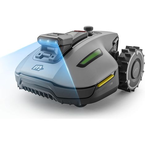 MAMMOTION YUKA mini 2 800 Robot Tagliaerba Senza Filo Perimetrale, per 800 m², Visione AI Tri-Cam, Mappatura Automatica Multi-zona, DropMow