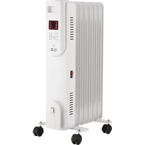 Radiateur mobile bain d'huile DigiOil 2000W - Voltman