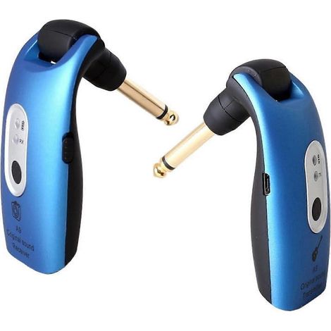 Émetteur-récepteur audio sans fil 2,4 GHz pour guitare électrique (bleu) - Équipement audio (1/5)