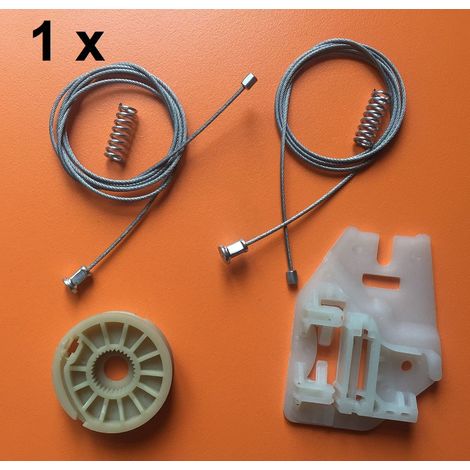 Repair kit for BMW X5 E53 plastic sliding plate left rear window adjuster (1/3)